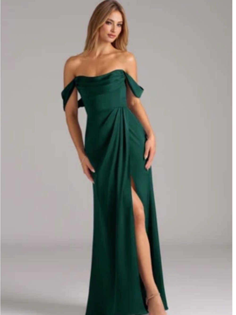Emerald Green bridesmaid dress